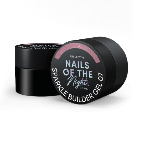 NAILSOFTHENIGHT Sparkle builder gel  07, 15 ml