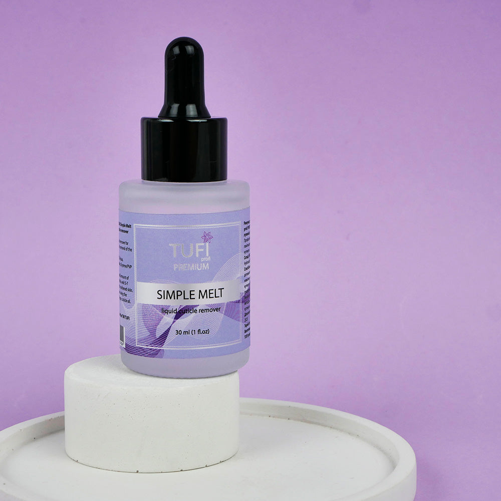 Cuticle remover TUFI profi PREMIUM Simple Melt alkaline liquid 30 ml