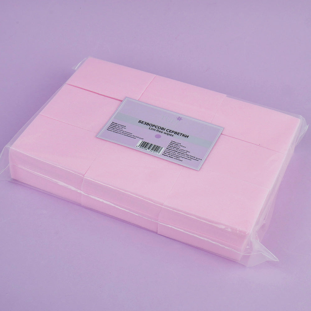 Fusselfreie Tücher TUFI Profi PREMIUM rosa, 540 St