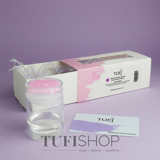 TUFI profi PREMIUM Set zum Stempeln Rosa