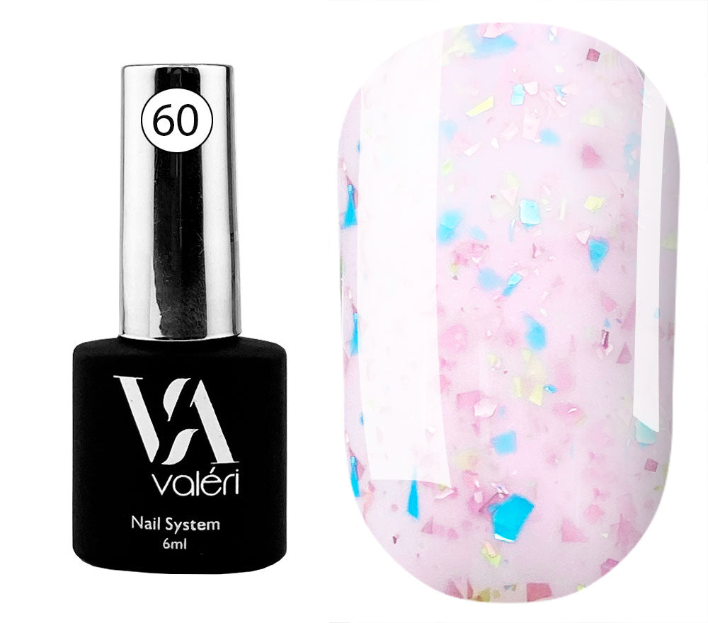 Rubber FRENCH Base VALERI 60 Potal, 6ml