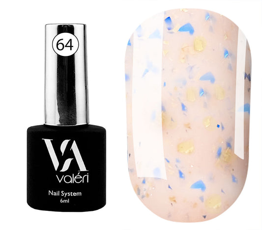 Rubber FRENCH Base VALERI 64 Potal, 6ml