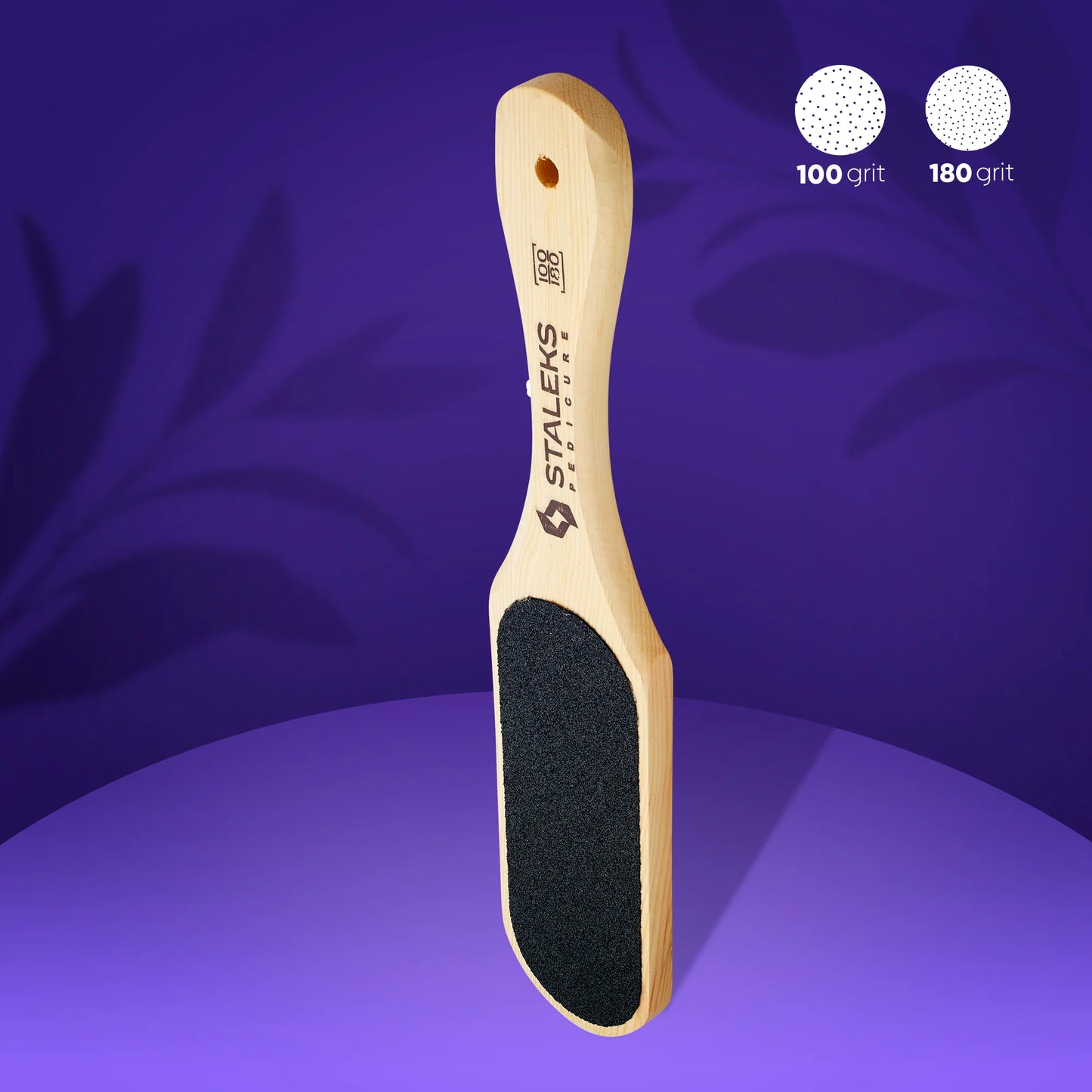 Pediküre Feile aus Holz STALEKS BEAUTY & CARE 10 TYP 1 (100/180)