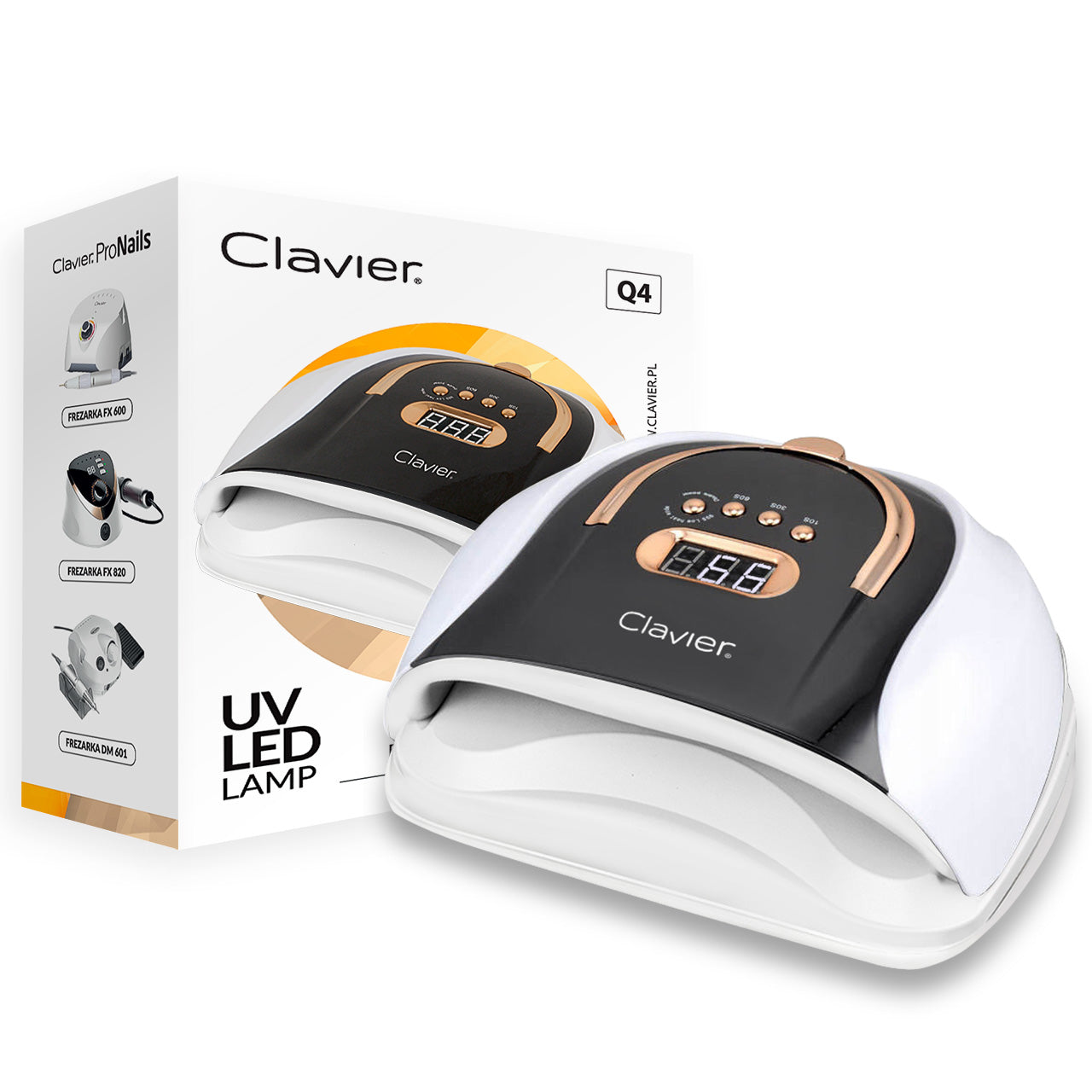 Nageltrockner Lampe LED/UV  C4 Plus, 256w