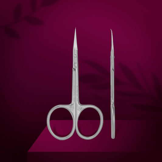 Professionelle Nagelhautschere Mit Haken STALEKS EXCLUSIVE 23 Typ 2 (Magnolia)