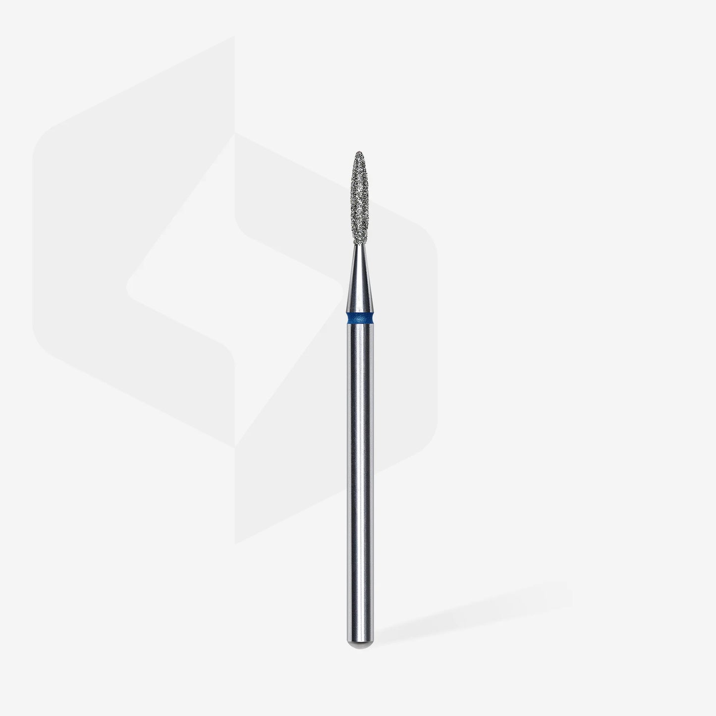 STALEKS Diamantfräse "spitze Flamme" blau, 1.6 mm / 8 mm