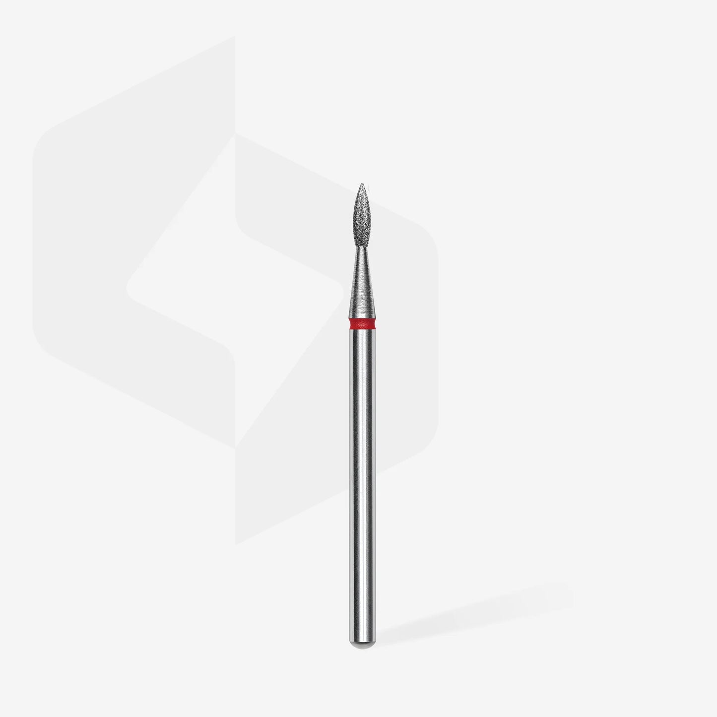 STALEKS Diamantfräse spitze Flamme rot EXPERT 1,8 mm / 8 mm