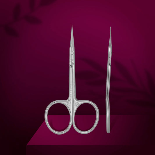 Professionelle Nagelhautschere Mit Haken STALEKS EXCLUSIVE 21 Typ 2 (Magnolia)