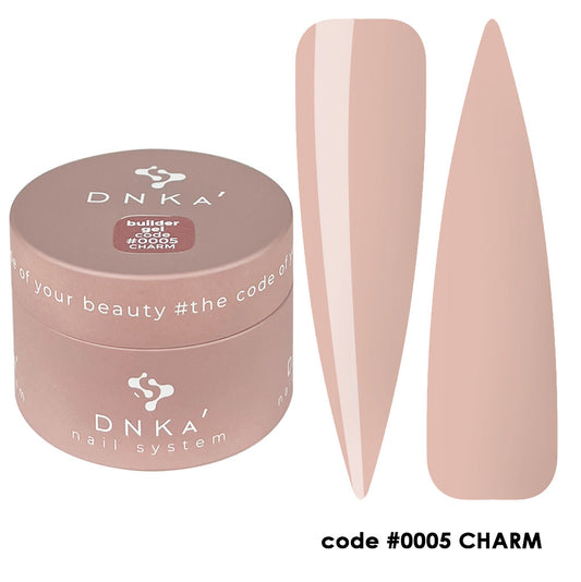 BUILDER GEL "DNKa", 30 ml #0005
Charm