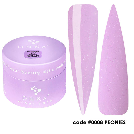 BUILDER GEL "DNKa", 30 ml #0008
Peonies