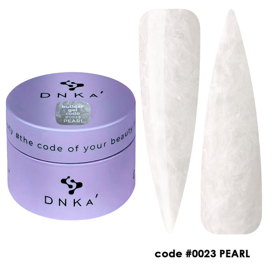 BUILDER GEL "DNKa", 30 ml #0023 Pearl