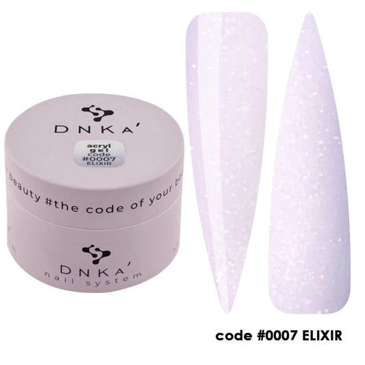 ACRYL GEL "DNKa", 30 ml #0007 Elixir