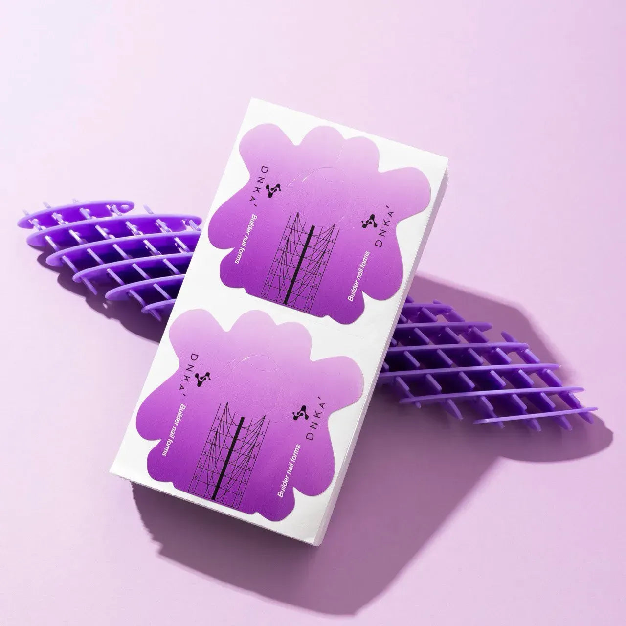 DNKa' “SHORT” PAPER BUILDER NAIL FORMS, 500 pcs