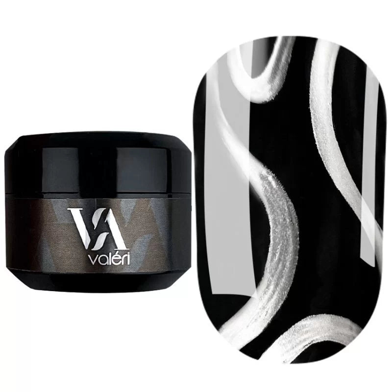 Metal gel farbe VALERI SILVER, 5ml