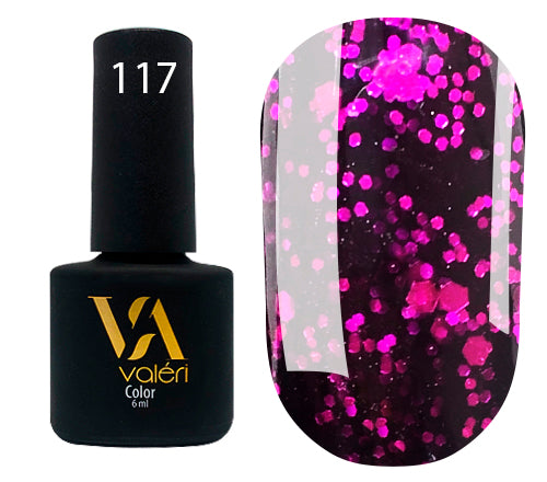 Gel polish VALERI 117, 6ml