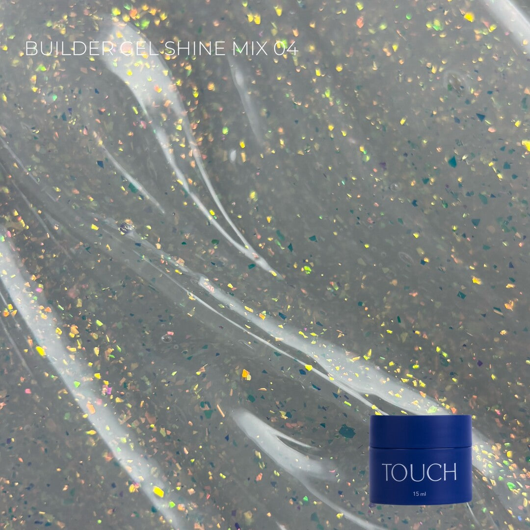 TOUCH Builder gel Shine Mix 04, 15ml