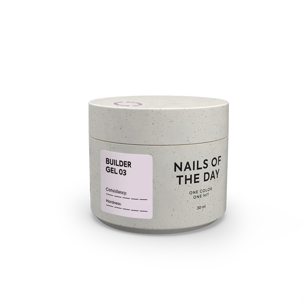 NAILSOFTHEDAY Builder Gel 03, 30 ml