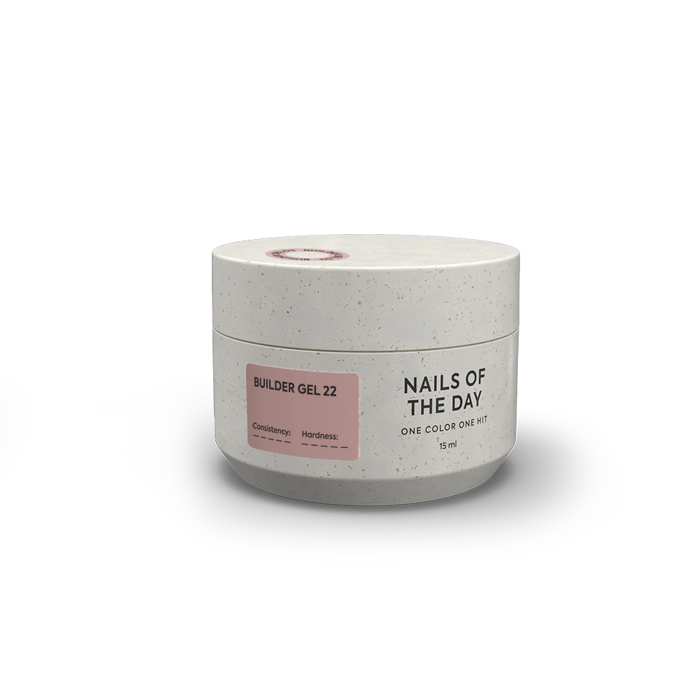 NAILSOFTHEDAY Builder Gel 22, 30 ml