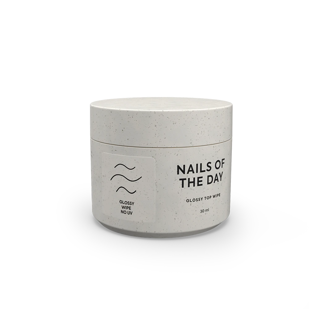NAILSOFTHEDAY Glossy top wipe, 30 ml