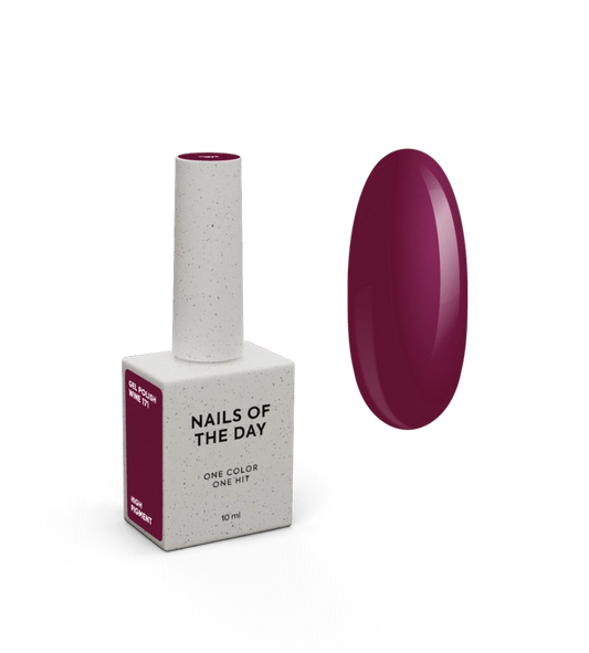NAILSOFTHEDAY Gel polish Wine, 10ml