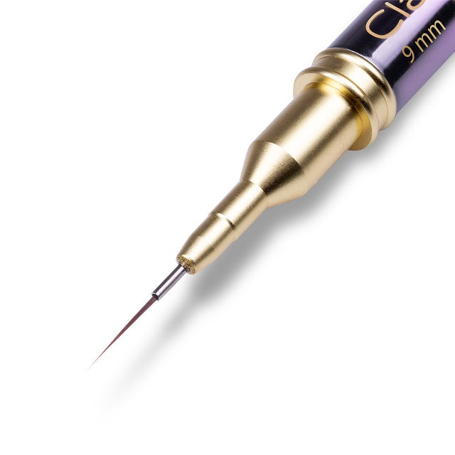 Doppelseitiger Pinsel  2in1 für Nailart/Gel Lila