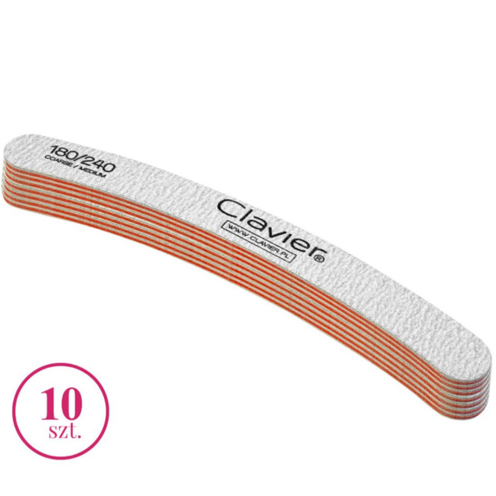 Nagelfeile banan 180/240, 10 Stk.